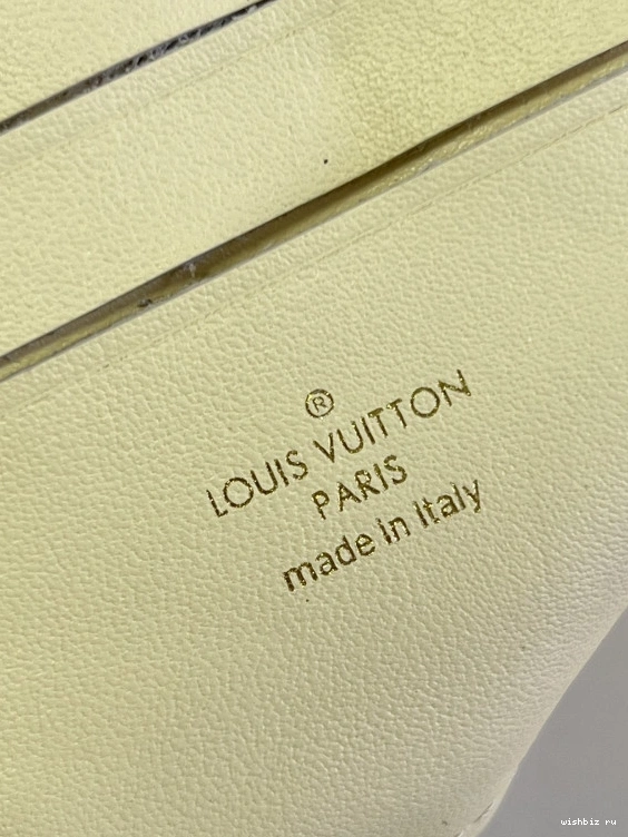 WIS LOUIS WALLET STRAP VUITTON BUBBLEGRAM ON 1210